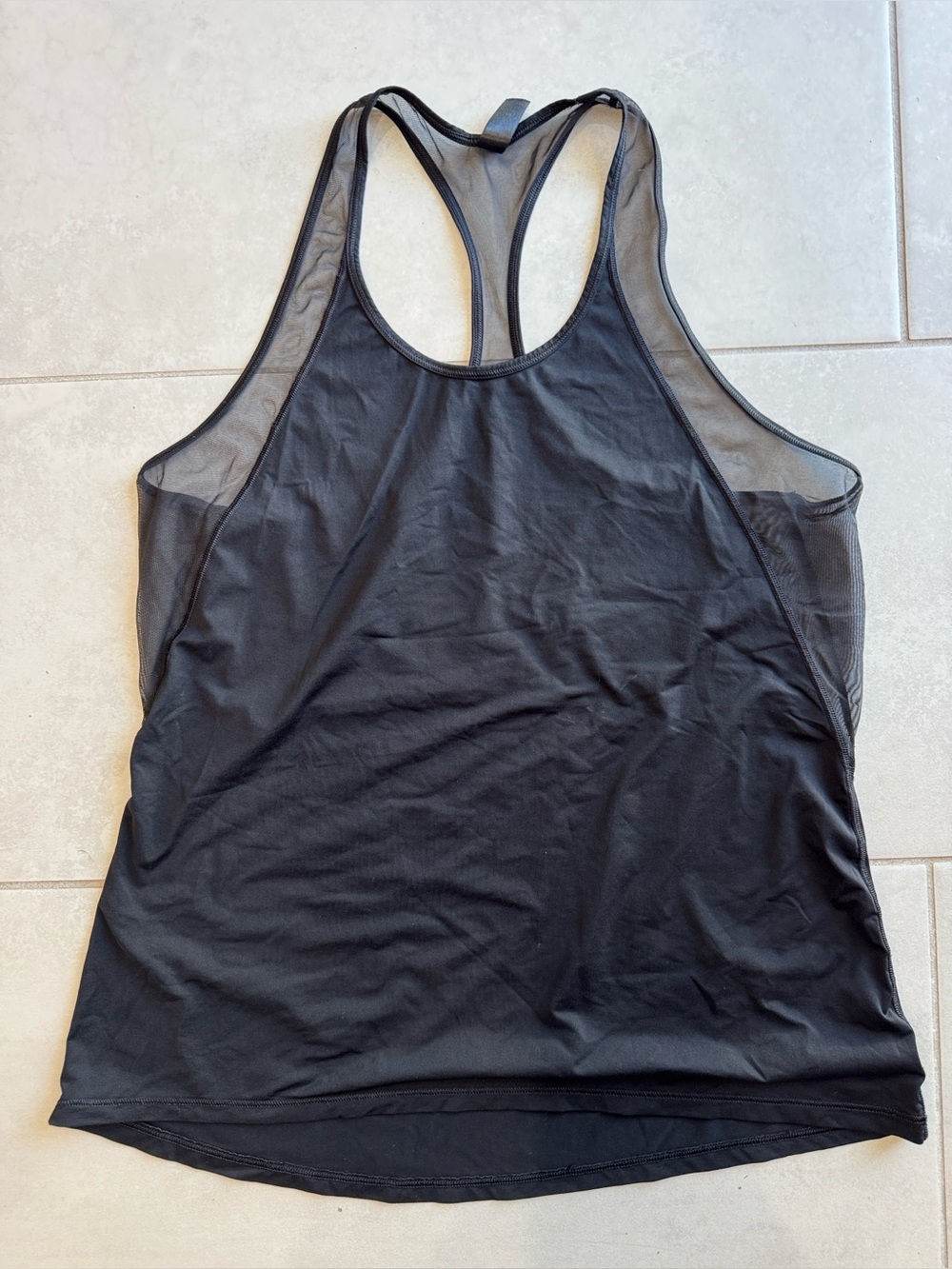 Victoria's Secret Black Racerback Tank Top